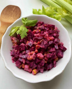 Beet and Chickpea Salad