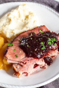Cranberry Ham Slice