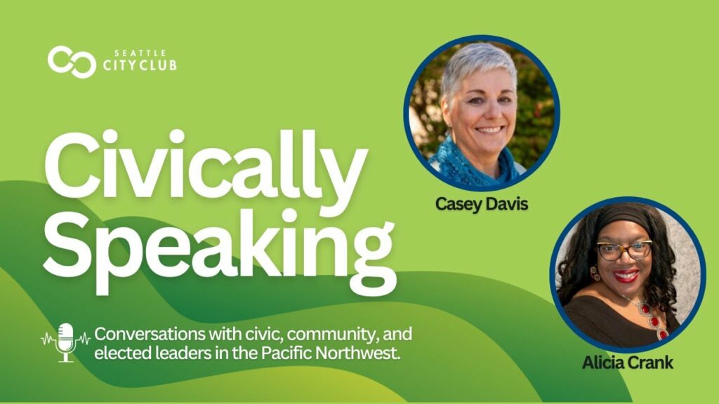 Civically Speaking w Casey Davis from the Edmonds Food Bank